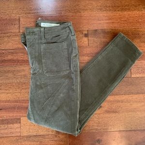 Anthropologie Pilcro High-Rise Skinny Corduroys